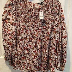 NWT Ann Taylor Factory quarter length sleeve top